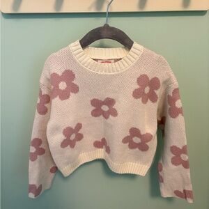 Joe Fresh Floral Knit Sweater